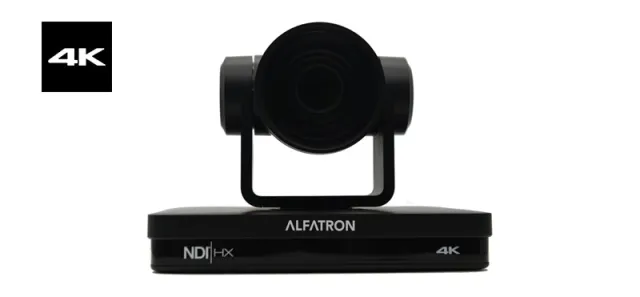 Alfatron 25X-4KCAM with NDI HX3