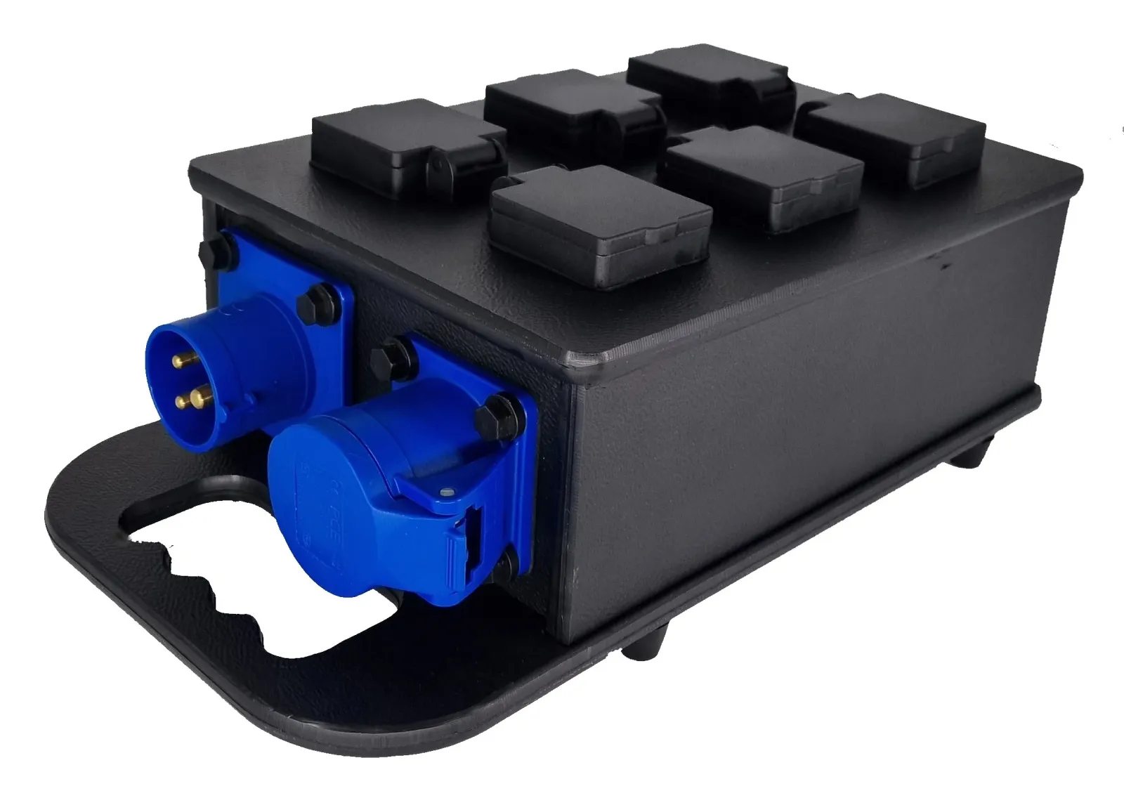 16A 1PH 6 Way Floor Box