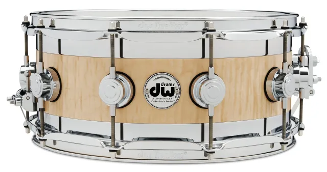 Collector's Series Curly Maple Edge Snare, 14x6