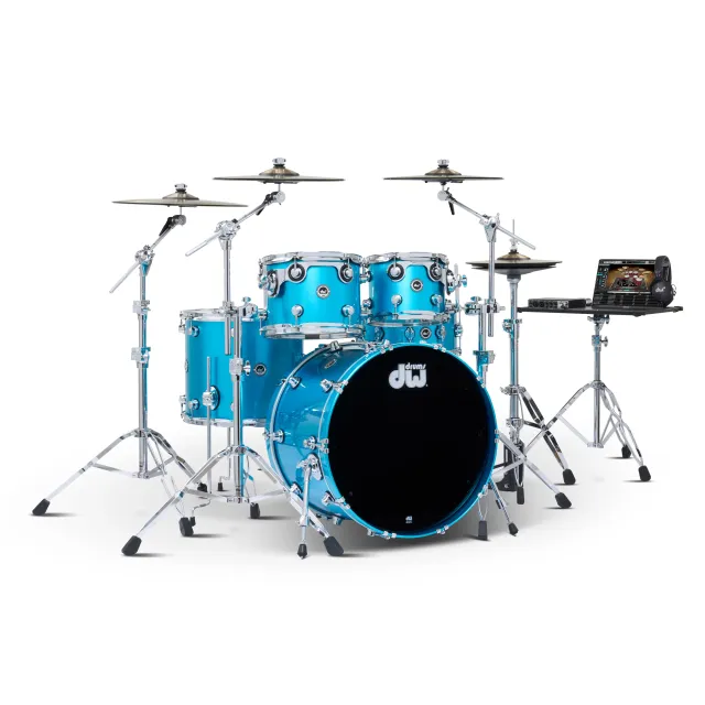 DWe Hybrid Drum Kit Bundle, 5-Piece