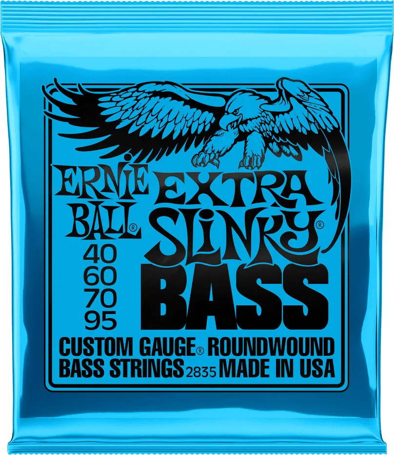 Extra Slinky Bass Nickel Wound 40-95