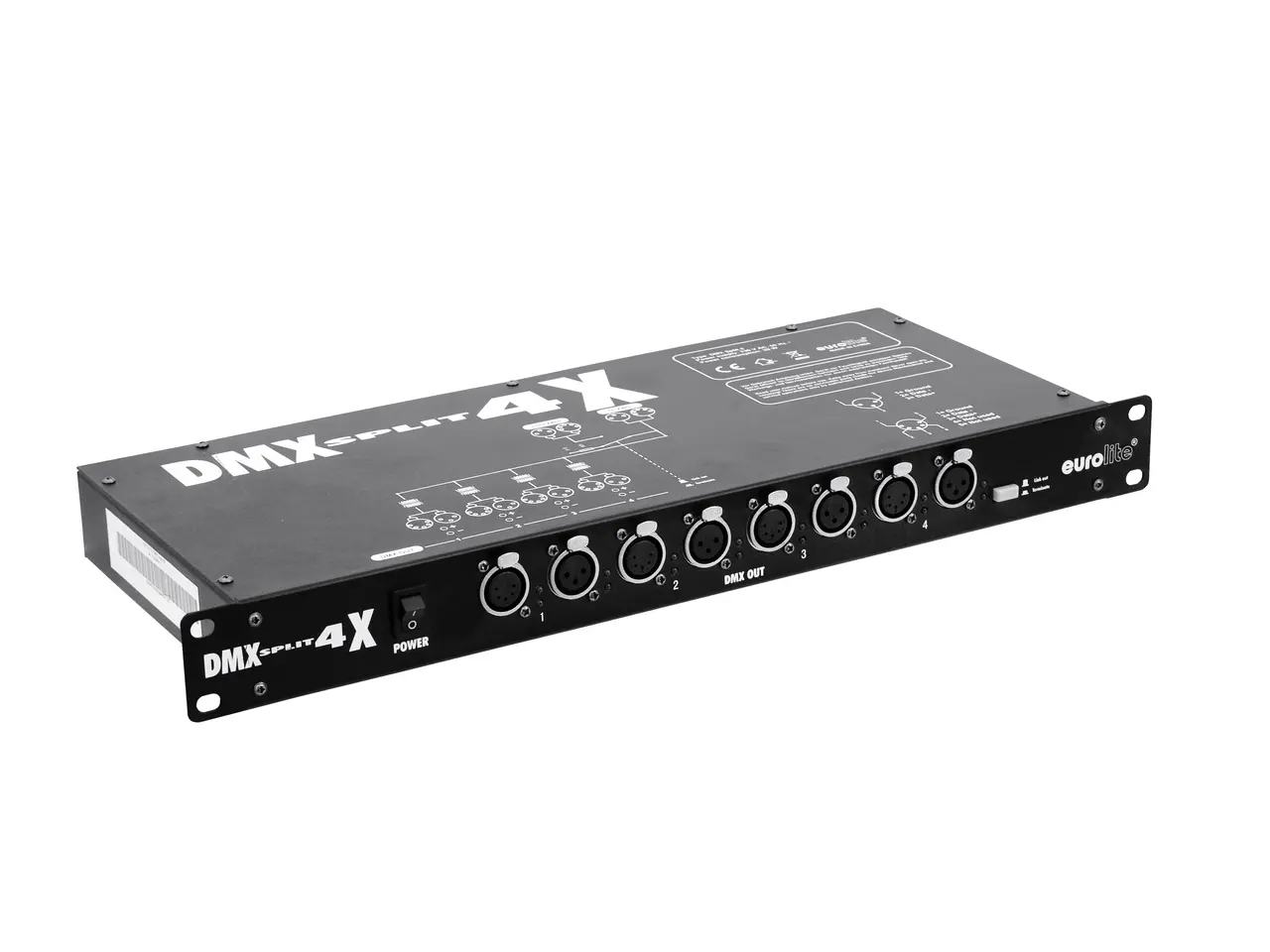 Split 4X DMX Splitter