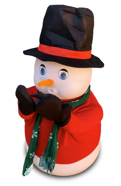 The Amazing Snowman Evaporative Snow Machine