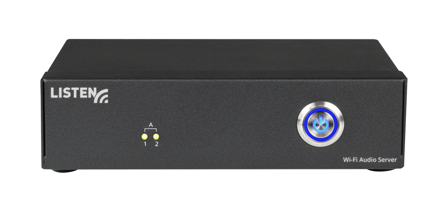 LW-110-02 ListenWIFI 2-Channel Wi-Fi Audio Server