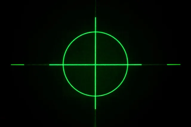 Positioning Laser Module 25mW GREEN Cross Hair