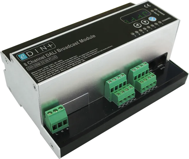 eDIN+ DALI Broadcast Module