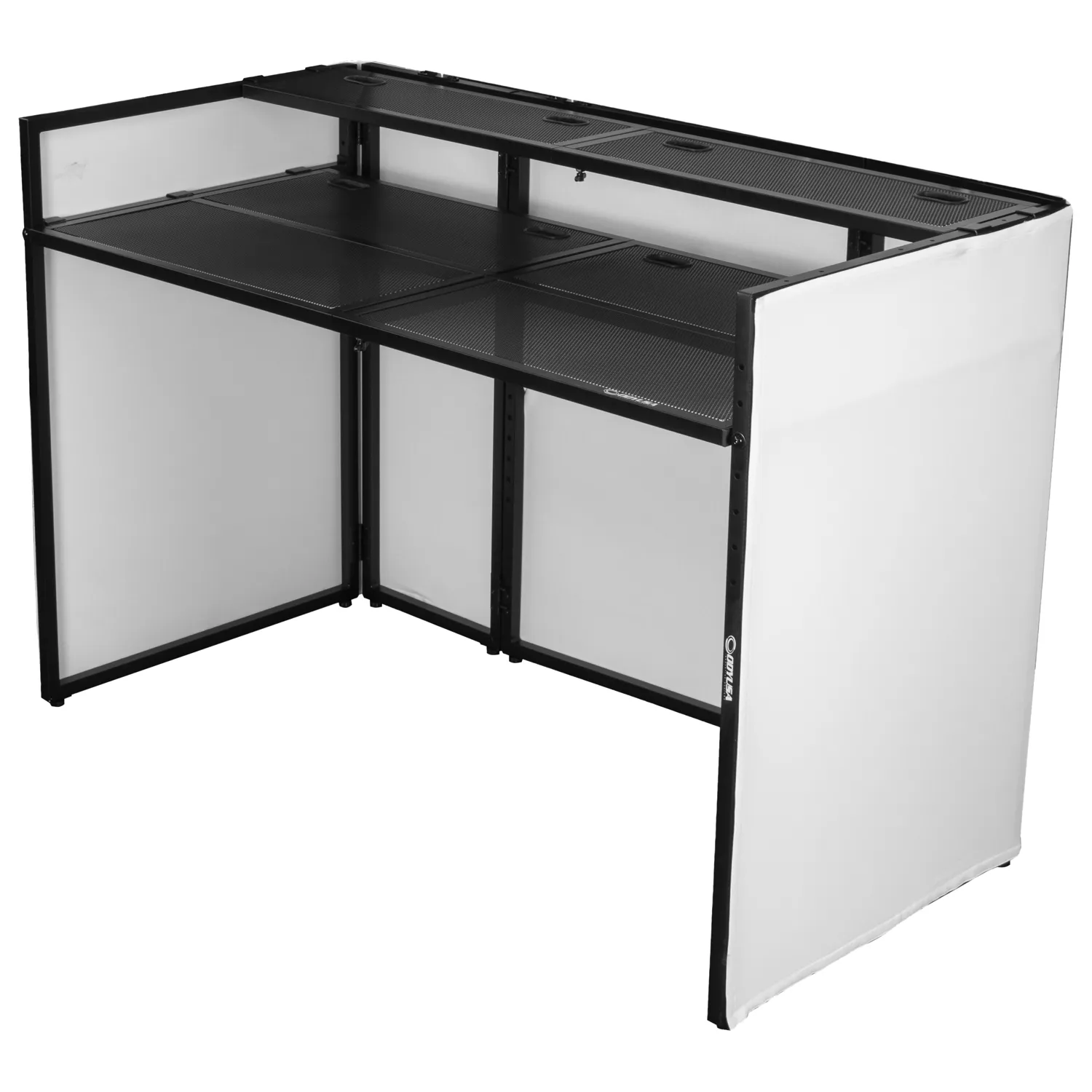 DJBOOTHM65 Media DJ Booth for 65-Inch Flat Screen TV/Monitor