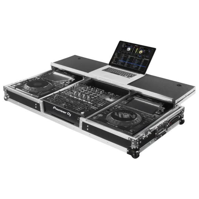 FZGSDJMA9CDJW Glide Style DJ Coffin Case with Wheels for DJM-A9 and CDJ-3000