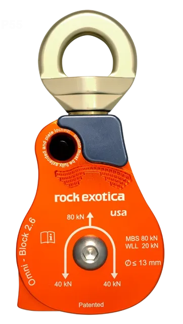 Omni-Block 2.6" Single Pulley (P55)