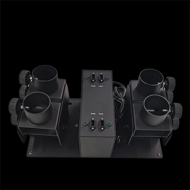 Four Shots Confetti Launcher DMX512