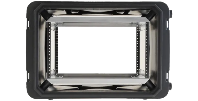 6U 20-Inch Deep rSeries Shock Rack