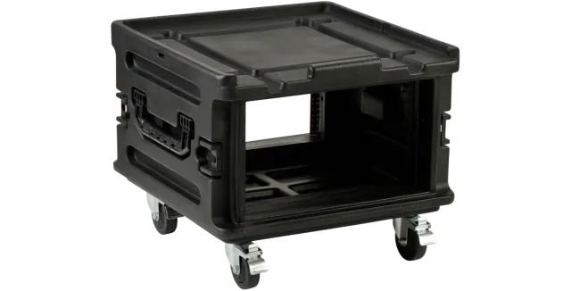Roto Molded Rack Expansion Case with Wheels