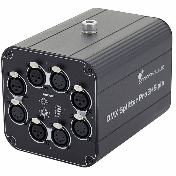 DMX Splitter Pro 3+5 pin