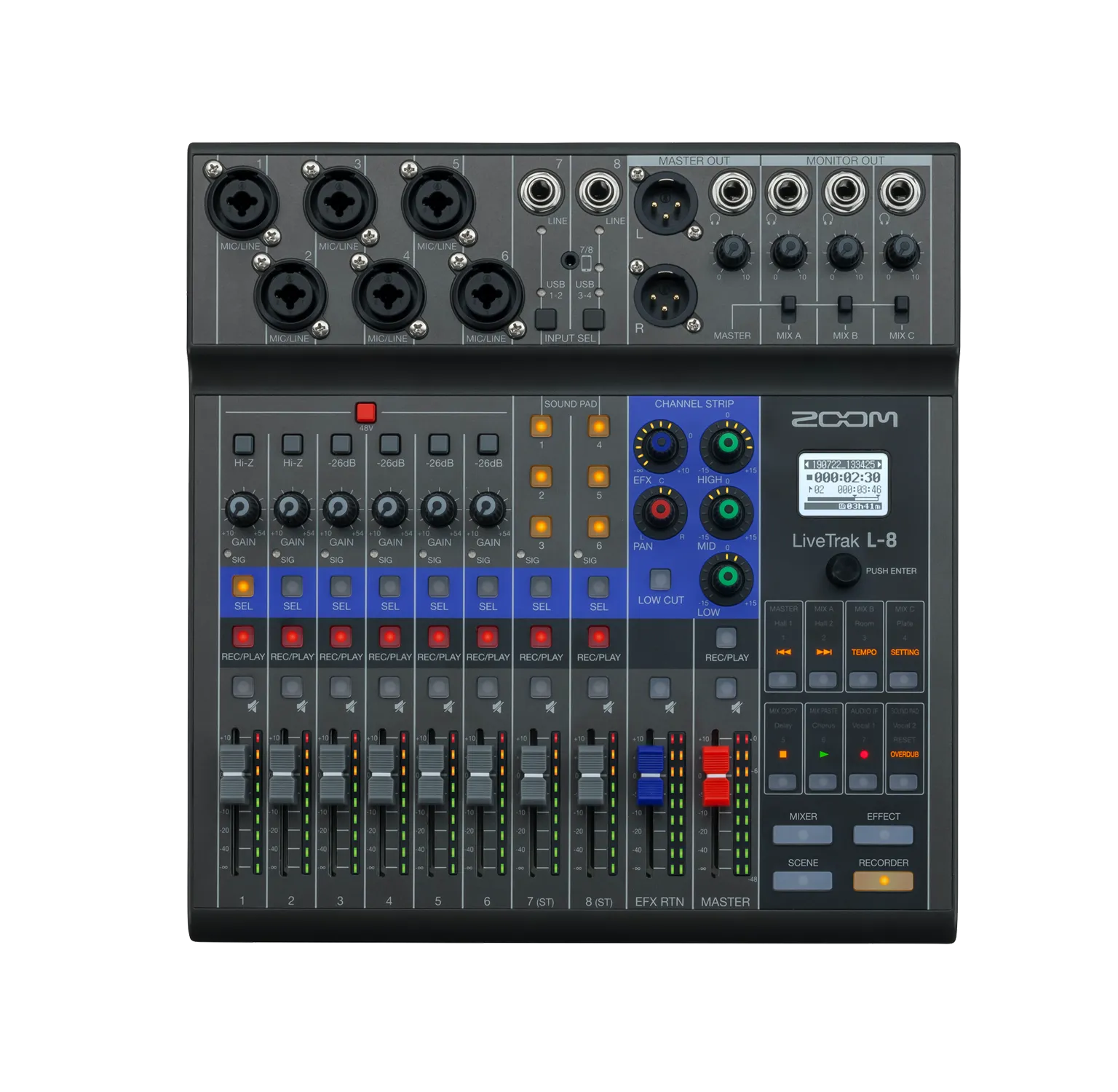 LiveTrak L-8